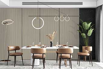 文山轻奢风格-餐厅