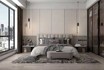 文山现代风格-卧室