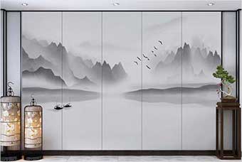 文山森佰汇航空纤维（山水画系列）